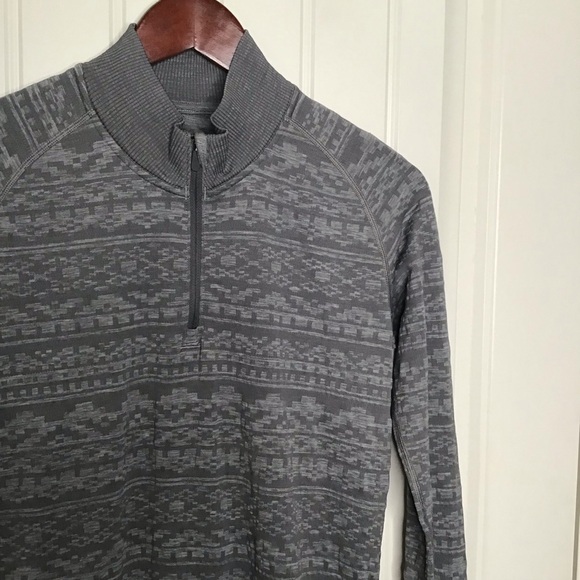 Lululemon Rest Less 1/4 Zip Pullover in Heathered Grey. - Picture 3 of 10